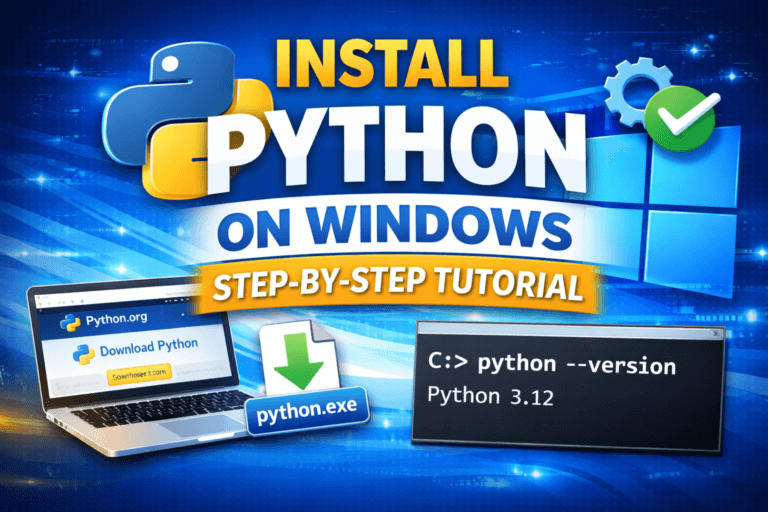 How to Download and Install Python on Windows (Step-by-Step Guide)